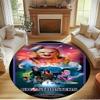 Ghostbusters Print Round Rug, Washable Floor Carpet, For Entryway Dorm Laundry Room Office Study, Home Decor Birthday Christmas Gift