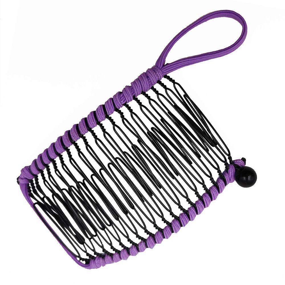 Faule Frauen Haarkamm Pferdeschwanz Haarspangen Haarkrallen Clips Haar-Styling-Tool Stretch Banana Clip
