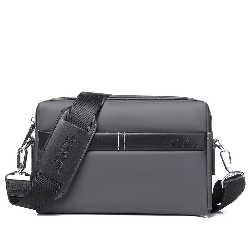 

Small square bag new clutch bag clutch bag large capacity trendy Oxford cloth wallet серый