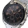 Salvatore Marra SM15116-SSBKPG Men's Radio-Controlled Solar Watch [Used]