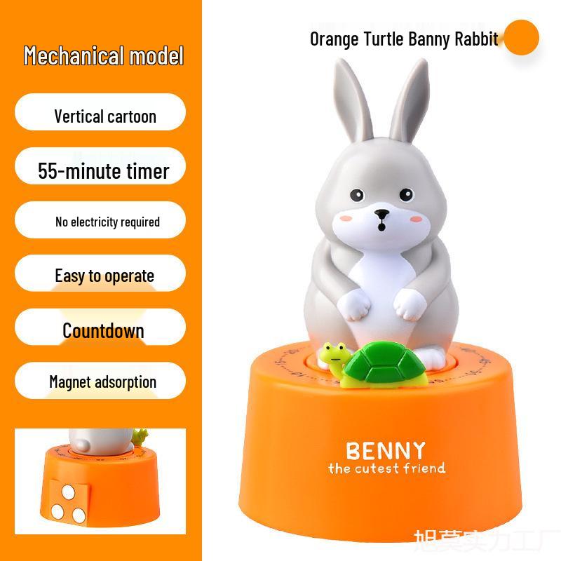 Dual-use Timer: Learning, Time Management & Kitchen Alarm Clock for Students & Children