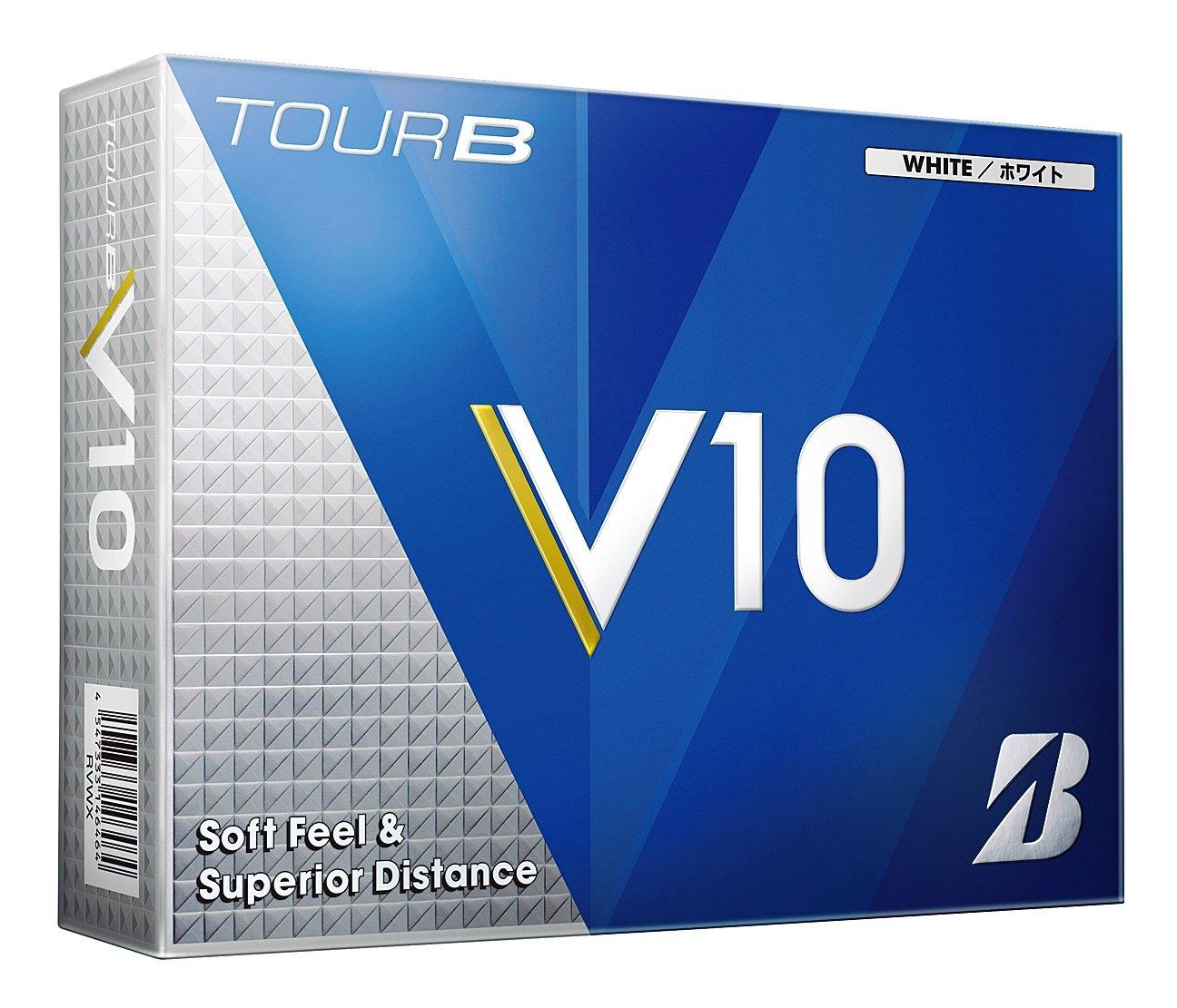 

М ячі для гольфу BRIDGESTONE TOUR B V10 1 дюжина (12 м ячів) Білий RVWX
