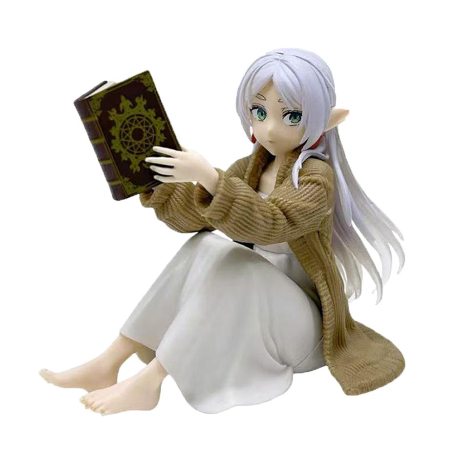 

Gifts Frieren Beyond Journey s End Frieren Anime Figure Desktop Cute no night-suit Frieren Action Figure Figurine Model Doll Toy