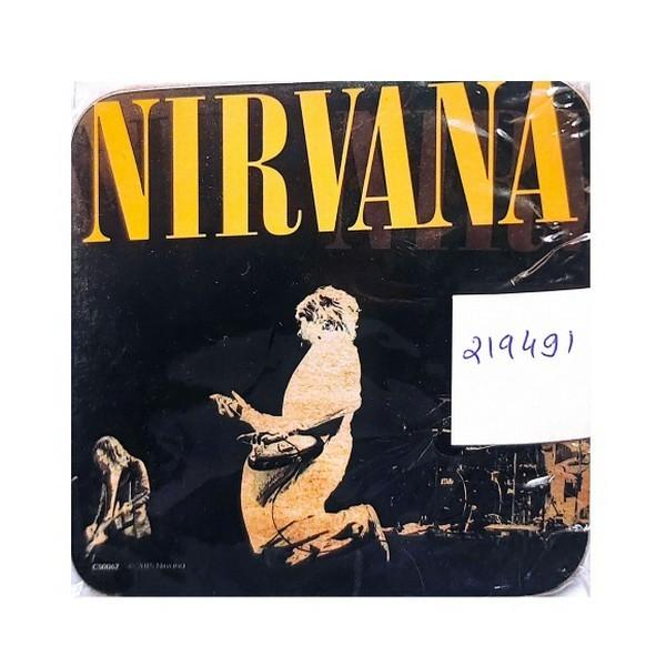 Nirvana Logo-Tablett aus Holz