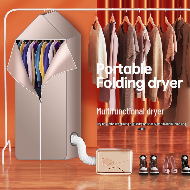 Multifunctional Warm Air Dryer for Shoes, Clothes, and Mite Removal