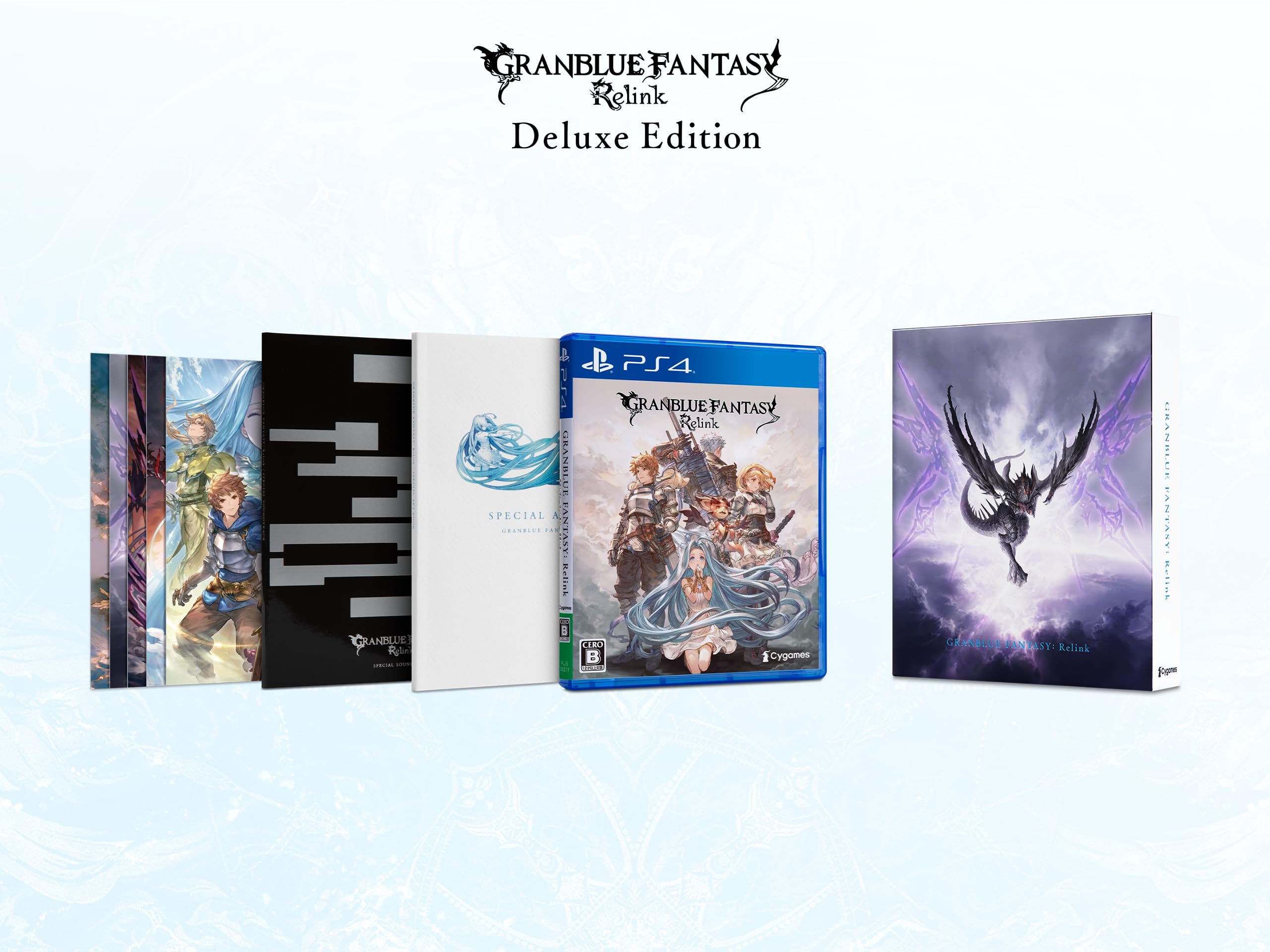 

GRANBLUE Relink Deluxe Edition Fantasy Оригинальная холст-доска Оригинальный набор одеял DX-пак Оригинальные обои из-за истечения срока годности [PS4] ФЭНТЕЗИ