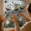 Halloween Static Cling Window Stickers Retro Decorations for Glass