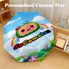 Windproof Folding Umbrella, 8‑Rib Auto Open Close Cocomelon Cartoon Umbrella for Rain Sun Protection