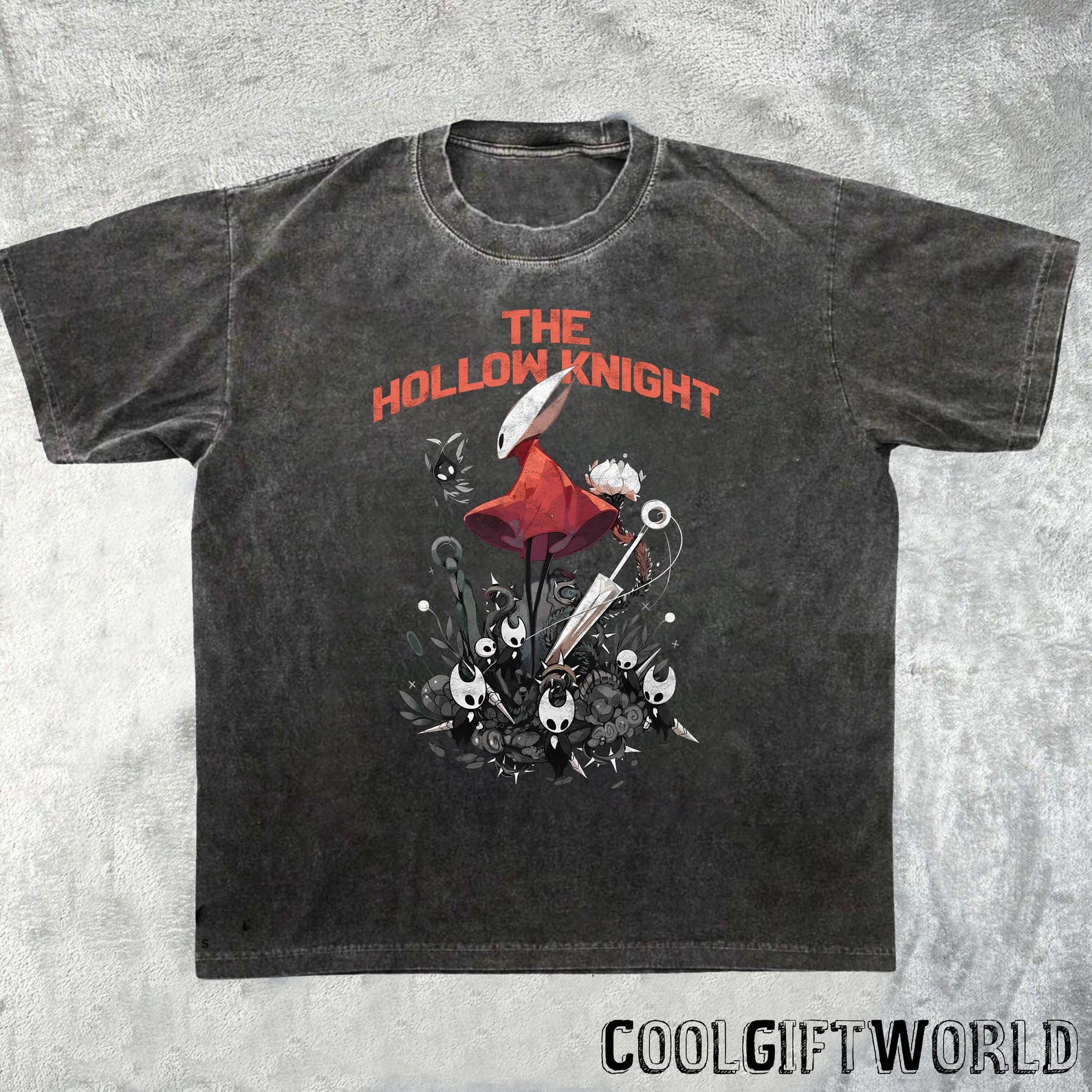 Retro Hollow Knight Silksong Shirt, Video Game Tshirt, Gaming Tee, Gamer Streetwear XL