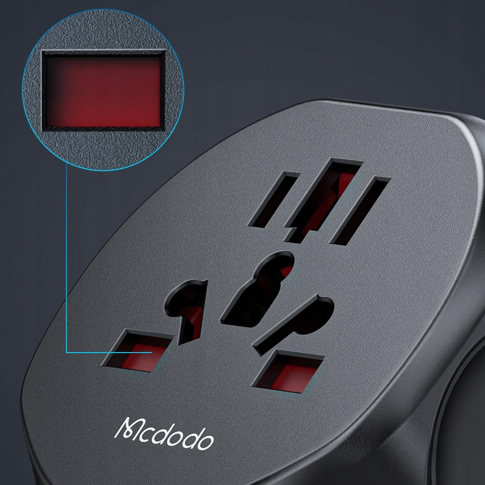 Mcdodo Universal Travel Adapter Us To Eu Us Uk Au Cn 2500W