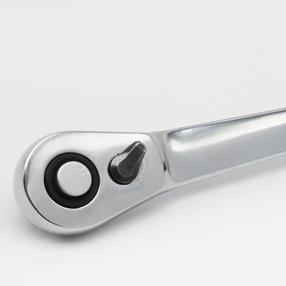 Mini 1/4 Inch Double Ended Quick Socket Ratchet Wrench Rod Screwdriver Bit Tool  Chrome Vanadium Steel Ratchet Handle Wrench YSL