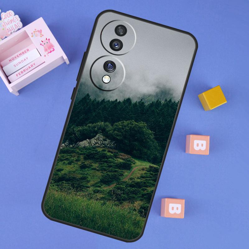 Forest Cloud Pattern Case For Honor 400 Pro 200 70 90 Lite X9a X9b X9c X9d X8b X8c Win RT Magic 8 5 6 7 Pro Cover