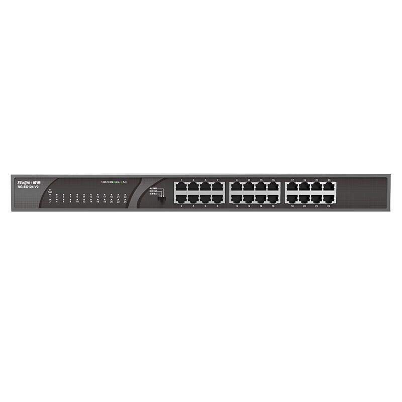 Ruijie RG-ES124 V2 24-Port Unmanaged Fast Ethernet Switch