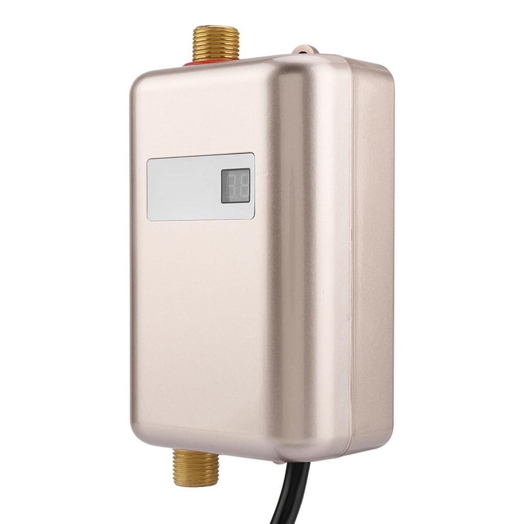 3000W Mini Electric Tankless Hot Water Heater Kitchen Washing