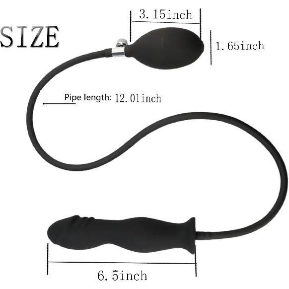 BDSM Aufblasbarer Analplug Butt Plug Anal Dilatator Anus Extender Sexspielzeug G-Punkt Stimulator Prostata Massager Sexspielzeug für Erwachsene