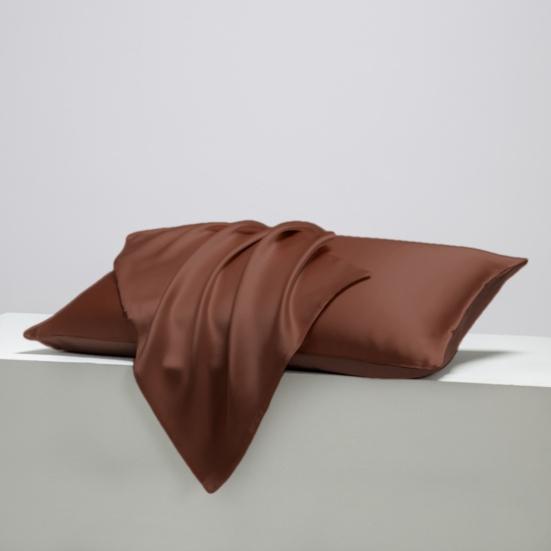Satin Pillowcase Smooth Cooling Faux Silk Pillow Case for Sleeping Wrinkle-Free Pillow Cover for Women Men