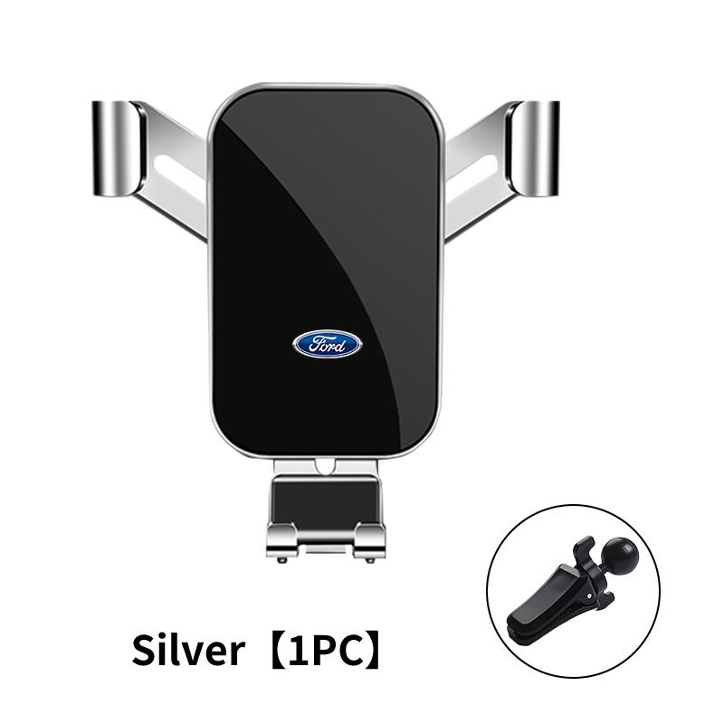 Car Logo Air Vent Universal Auto Phone Holder Interior Accessories For Ford Focus mk2 mk3 mk4 Fiesta Ranger Mondeo S-MAX Kuga