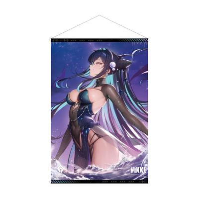 Algernon Products Victory Goddess: NIKKE B2 Tapestry Little Mermaid - Abyss Flower, Approx. H728 X W515mm, Suede