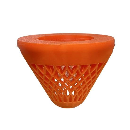 

Плавающий горшок для аквариумных растений Плавающий аквариумный горшок Держатель для растений в аквариуме для водных растений Аквариумный аксессуар S оранжевый