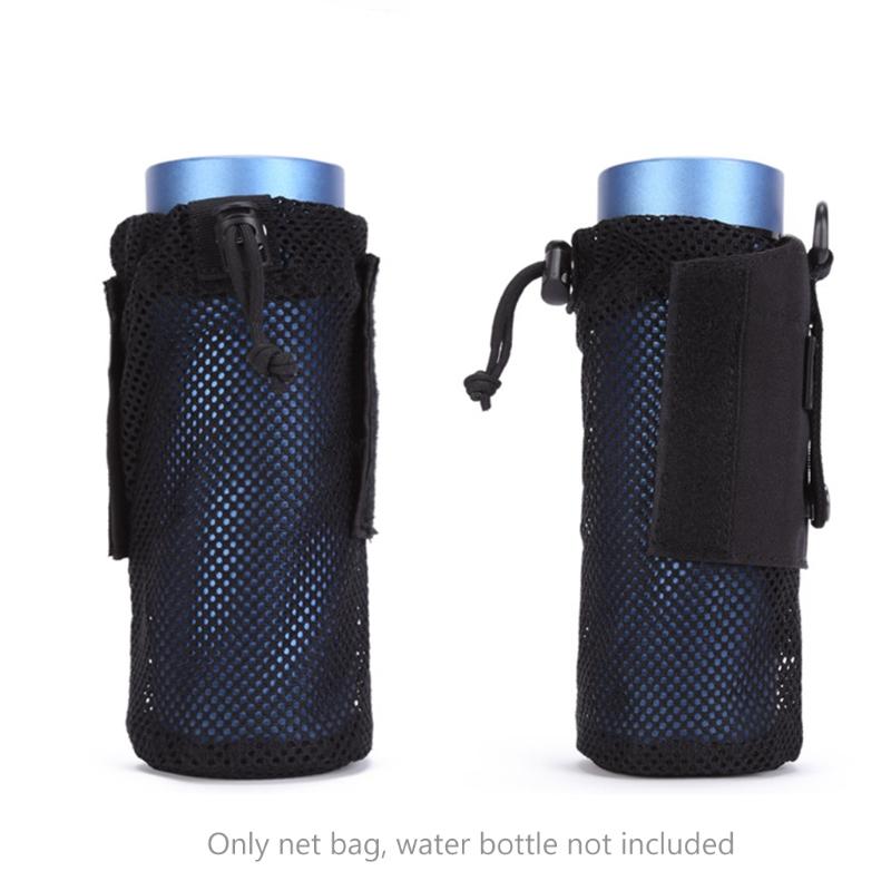 Water Bottle Bag Camping Cycling Hiking Foldable Belt Holder Kettle Pouch