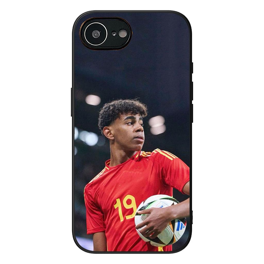 Football Star No 19 Spain Footballer No 19 for Apple iPhone 17 16 Plus 13 12 Pro Max Mini X XR ProMax 16E 15+ 16Plus Air Case