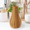 Rustic Vase Pampas Grass Vase Home Decor 25.5cm/10inch Artistic Boho Style Style Woven Plant Holder for Home Table Centerpiece