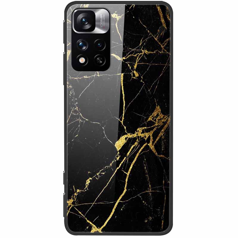 Tempered Glass Case For Xiaomi Redmi Note 11 Pro+ 5G Cover Hard Protective Funda for Redmi Note 11 Pro Plus 5G Soft Bumper 6.67