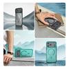 NILLKIN For iPhone 17 Pro Max Phone Cases UV Resistant TPU+PC Hard Back Cover New Metal Camera Stadn Magnetic Case