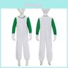 Super Mario Luigi Cosplay Costume For Kids And Teens With Polyester Fabric