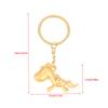2026 Zodiac Year Of The Horse Metal Keychain Backpack Lucky Horse Pendant Keyring Badge Key Chain Gift