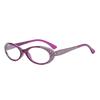 Luxury Diamond Reading Glasses for Women Men Trendy Far Sight Eyewear Blue Light Blocking 0+1.0+4.0