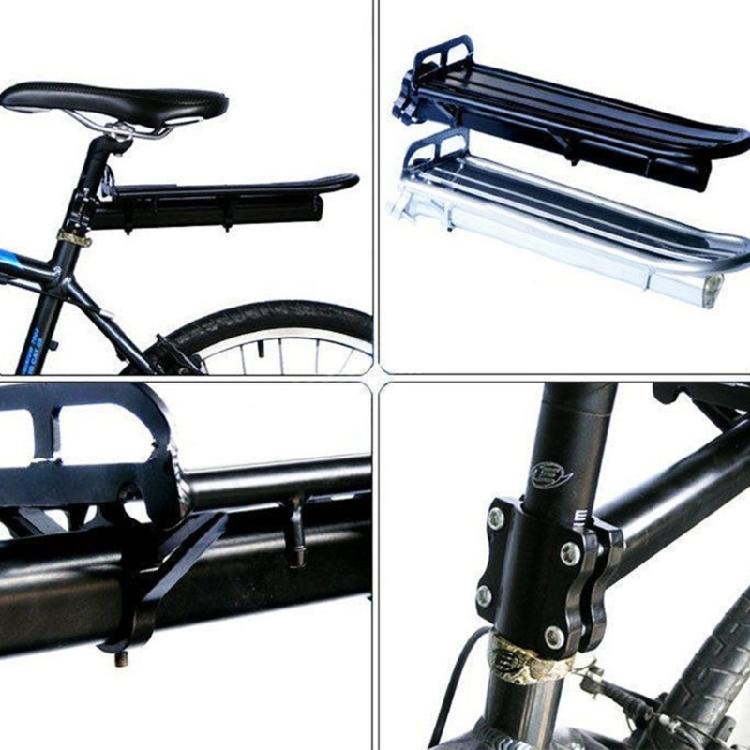Aluminum Alloys Bicycles Rear Rack Bicycles Panniers Luggage Cargo Carriers Rack for Various Bike Types