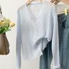 Bamboo Linen Sun Protection Cardigan - 2026 Summer Lightweight Knit for Women