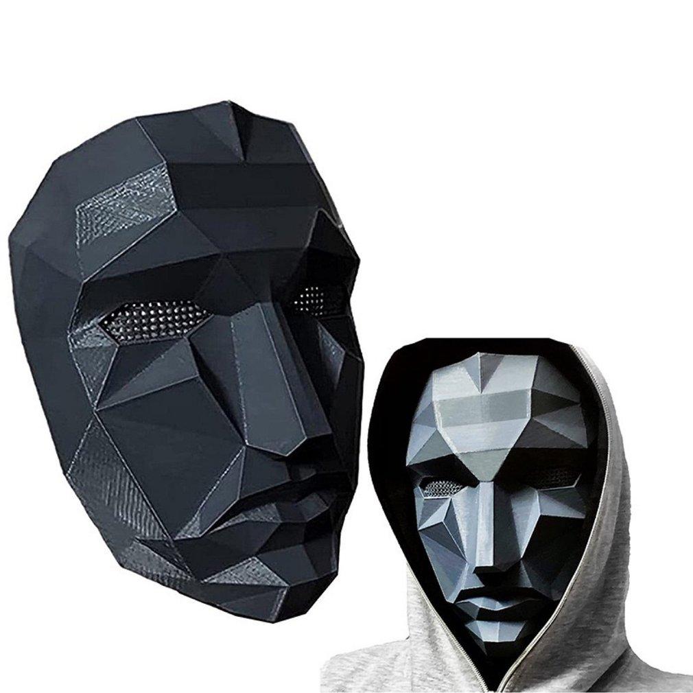 SG Squid Game Face Mask Cosplay Suit Korean TV Show Same Cosplay Mask Cover  günstig kaufen — Preis, kostenloser Versand, echte Bewertungen mit Fotos —  Joom