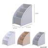 3 Grid Remote Control Box Cosmetics Desktop Storage Case Stand Holder Home Office Stationery Phone Organizer