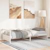 VidaXL Daybed Without Mattress White 90x200 Cm Solid Pine Wood 854962