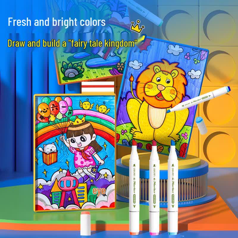 Deli Kids Washable Marker Set