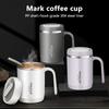 500ml Tumbler Met Deksel En Rietje Vacuüm Geïsoleerde Waterfles Mokken Koffiekopjes Roestvrijstalen Thermosbeker Melk Koffiekop