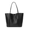 2025 Women's Genuine Leather Large Tote Handbag - Summer Cowhide Shoulder Bag for Work & Commute