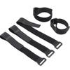 10Pcs Reusable Hook And Loop Nylon Adjustable Wire Fastener Wrapping Cinch Straps Securing Cable Cord Management