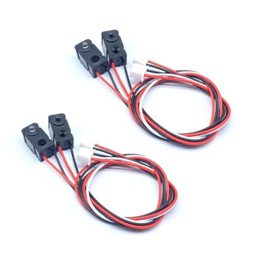 5 Set Infrared Circuit Breaker LED Counting Module With Split-Type 5mm Photoelectric Switch (30/50/100cm) DC 3-5V