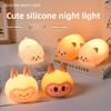 Children Students Cute Bedside Warm Colour Three-speed Adjustment Cartoon Creative Tide Play Night Light