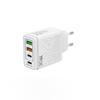 30W Multi-Port Phone Charger with QC3.0 Fast Charging, EU/US/UK Standard