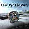 Universal Car Gps Hud Speedometer Display Usb Speed Alarm Mph Kmh Compass Clock