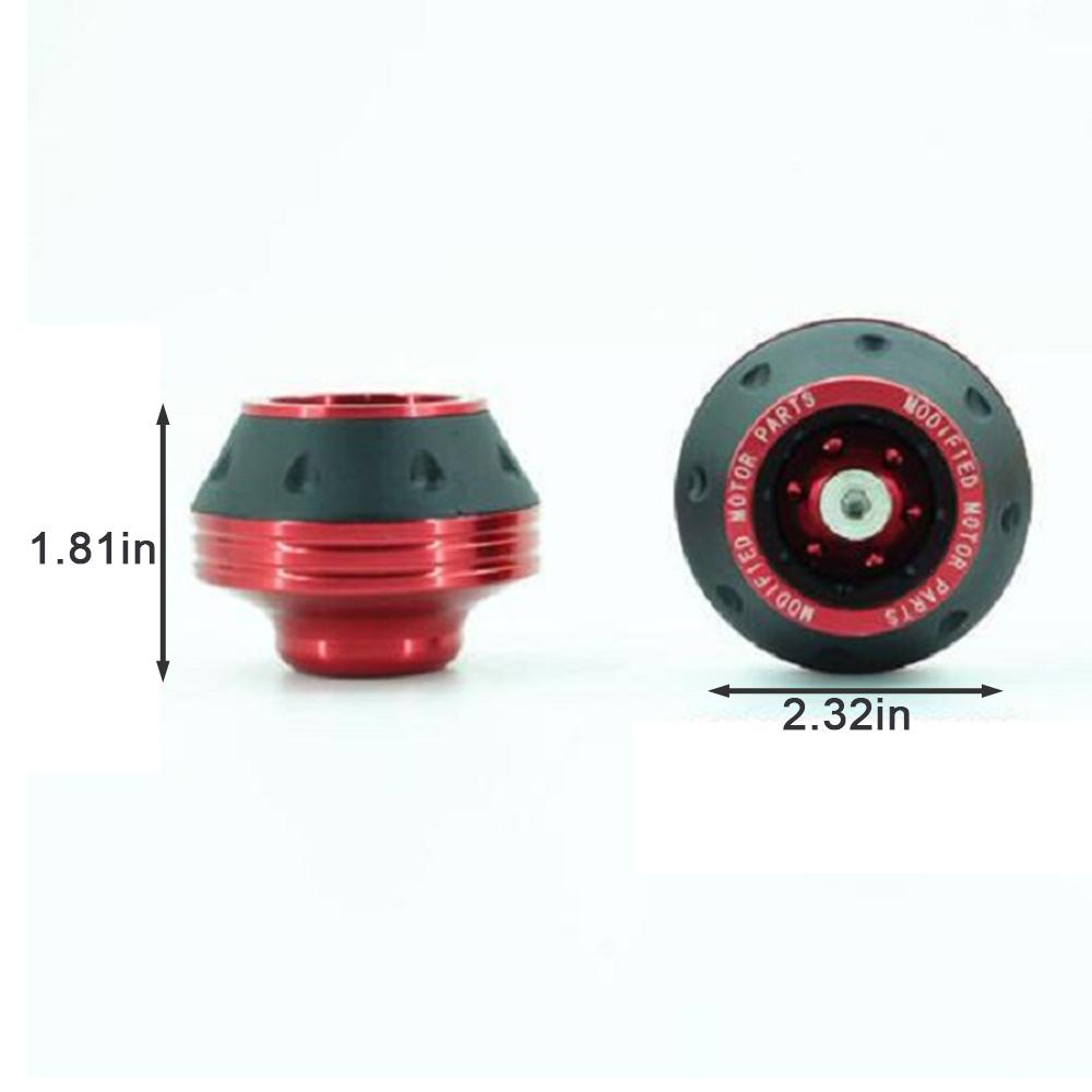 2 Pcs Wheel Protection Motorbike Crash Pads Protector Motorcycle Crash Protect Motocross Crash Pad Wheel Frame