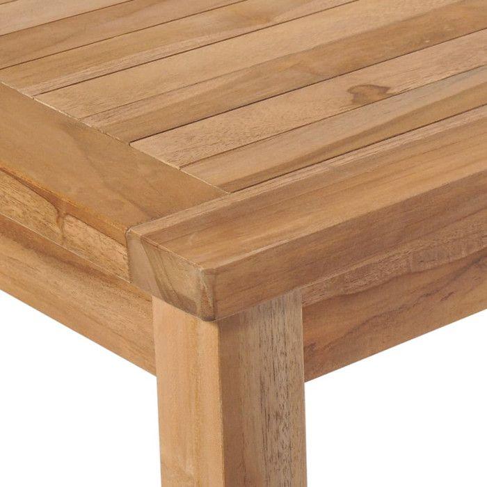 VidaXL Garden Table 150x90x77 Cm Solid Teak Wood 44997