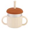 6-Month-Old Baby Anti-Choke Duckbill Cup Feeding Bottle Baby Straw Drinking Water Anti-Choke Stainless Steel Children's Water Cup