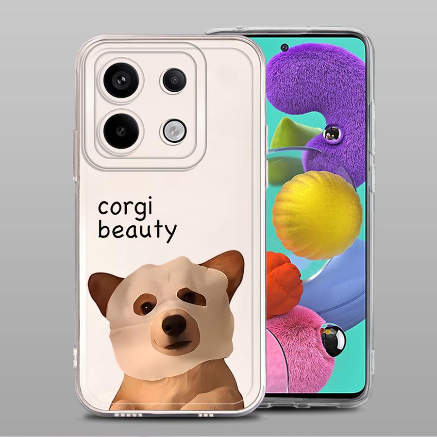 Funny Cat Dog Pattern Soft Phone Cover Case for Xiaomi Redmi Note 14 Pro Plus 11 12S 13C 11S Note 13 10S 14C 12 A4 9 10