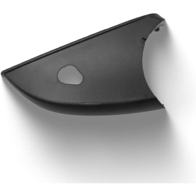 Rearview Wing Mirror Lower Bottom Cover Cap Lower Holder, Side View Mirror Base with Puddle Light Hole, Compatible with Mercedes-Benz C-Class W204,