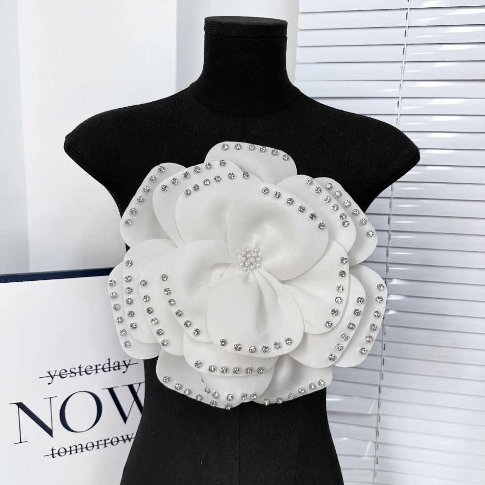 

Handmade Large Flower Applique 3D Clothing Applique Clothing Decoration Patches Sewing